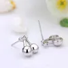 Boucles D'oreilles En Argent Sterling 925 Cerise Pour Femmes Enfants 2023 Prévenir Les Allergies Pendientes Plata De Ley Mujer