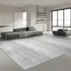 Dywany dywany do salonu lekki luksusowy wystrój sypialni duży dywan domowy szary przeciwpoślizgowy mata myjna dywan R230801