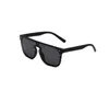 Blomslins solglasögon med brevdesigner Brand Sun Glasses Women Män unisex resande solglasögon Black Grey Beach Adumbral 2330