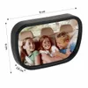 Bilspeglar 360 graders justerbar sugkoppspegel på bilsäkerhet baksät spegel baby bilspegel barn mot bakre säkerhet barnmonitor x0801