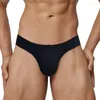 Slip hommes slip Jockstrap slips Cuecas sous-vêtement bikini homme respirant confortable élastique côtelé coton homme culotte