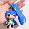 Cute Anime Keychain Charm Key Ring Fob Pendant Lovely American Girl Goblin's Tail Doll Couple Students Personalized Creative Valentine's Day Gift A8 UPS