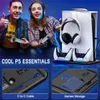 Outros acessórios Dinofire Gaming para PS5 Stand Cooling Station com RGB Light Fan Dual Controllers Charger Playstation5 230731