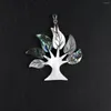 Pendant Necklaces Necklace Natural The Mother Of Pearl Exquisite Life-Tree Shaped For Jewelry Making DIY Accessory
