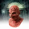 Maski imprezowe zabójcy Jason Mask for Halloween Party Costume Freddy Krueger Horror Movies Scary Latex Mask HKD230801