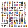 Schuhteile Zubehör Stock PVC Cartoon Clog Charms Dekoration Schnalle Charm Armband Armband Knöpfe Party Geschenk Drop Deli Serie nach dem Zufallsprinzip