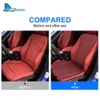 Araba Koltukları Buz İpek Araç Koltuğu Yastık BMW 1 3 5 Serisi X5 X6 F15 F16 F40 F30 G20 F10 G30 X1 F48 X3 G01 G05 ARK EN ÖN SEAT KAPAKLARI X0801