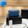 Channel Bag Designer Famous Box Bags Adjustable Shoulder Strap Quilted Cross Body Mini Genuine Leather Top Quality Cosmetic Vanity HandbagsEE