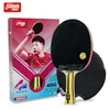 Bord Tennis Raquets H4002 4 -stjärnsracket 5 6 H5002 H6002 Ping Pong Professional Pure Wood Paddel med klibbig gummi 230731