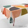 Stołowy tkaninę Art Art Sypialnia obrusowa Europejska i świeże prostokątne stół do jadalni stół okładki R230801