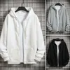 Men's Jackets Lady Jacket Cardigan Warm Loose Pocket Zip Up Winter Men Clothes