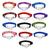 Hundkrage Pet Collar Portable Reableable Washable Heavy Duty Vandring som spelar husdjur Togchoker Tillbehör Typ 1 Lila