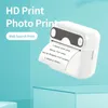 Mini White Printer Portable Pocket Thermal Printer Kids Best Gift For Android And IOS