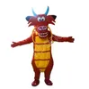 Reklama smok Mascot Animals Costume Ubrania dla dorosłych imprezowy sukienki Halloween świąteczne Paradę Outdoor Parade garnitury