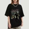 Erkek Tişörtleri Derisiz Death Metal Tişörtünü Çıkar The Zayıf Müzik Albümü T-Shirt Erkek Kadın Tişörtler Hip Hop Street Giydirme Yaz T-Shirt Pamuk J230731