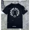 Classiques Hommes T-shirts Marque de haute qualité Col rond Manches courtes Tops T-shirts Pull Casual Horseshoe Sanskrit