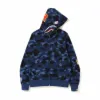 Bathing Ape nouveau automne et hiver jeunesse décontracté Camouflage imprimé pull à capuche ample Bathing Ape veste à capuche