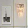 Applique murale lumière luxe couloir salon TV fond Simple chambre chevet décoratif