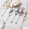 Autres Arts Et Artisanat Stock Barre En Métal Perlé Porte-clés Crochets Filles Élégantes Cadeau Porte-clés Irisé Porte-clés Pour La Fabrication De Bijoux Diy D Dhwfx