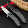 1pcs ks2042 Assisted Flipper складной нож D2 Черный/белый каменный стимцкий лезвие gfn gfn ручка EDC Pocket natives с розничной коробкой