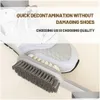 Shoe Brushes Double-Sided Cleaning Brush For Suede Boots Mti-Purpose Long Handle Soft Bristles Rubber Cleaner Household Tool Drop De Dhhmq