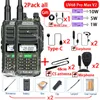 Talkie Walkie 2Pack 10W Tri Puissance Baofeng UV 68 PRO MAX V2 IP68 Étanche Haute Puissance 711 antenne Radio 2 Voies Longue Portée 230731