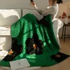 Conjuntos de edredons Coreano Kawaii Cobertores Decoração Tapete Flor Cobertor Quarto Sofá Lazer Escritório Tapeçaria Individual Lance 230801