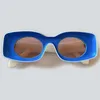 Sonnenbrille 2023 Quadratische Sonnenbrille Bonbonfarben Rechteck Frauen Männer Vintage Oculos Lunette de Soleil Femme