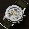 Armbanduhren 40mm China Aviation Chronograph Seagull Movement 1963 Mechanische Uhr für Männer 40mm ST1901 Sapphire 38mm Herrenuhr Pilot 230731