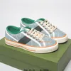 Hardloopschoenen Tennis 1977 Canvas Boterwit Mini Lage Platte Hakken Sneakers Screeners Distressed Vintage Hardlopen Wandelen Sport Sneakers Dames Heren Gestreepte Trainers