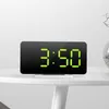 Relojes de mesa, alarma Digital LED, despertador electrónico, pantalla de reloj de escritorio, suministros de despertador para sala de estar, dormitorio, reloj de escritorio