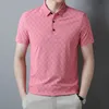 Mode hommes T-shirts hommes POLO à manches courtes dessus respirants T-shirts lettre motif imprimé hommes femmes été T chemises de grande taille men's polo shirt