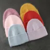 Широкие шляпы ковша Ангора Зимняя шляпа для женского кролика.