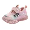 Athletic Outdoor Spring Autumn 16 -letnia chłopcy LED TREAKERS GRYWNE DEALLABLE WYKORZYSTANIE BUTY SPORT BUTY TODDLERY MESH LUMINES 230731