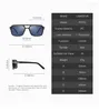 Okulary przeciwsłoneczne Aoze 2023 Mężczyźni spolaryzowane okulary słoneczne UV400 Driving Rectangle Shades for Oculos Masculino Male 212