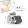 Bästa 6 i 1 professionell kavitation RF 80K Ultraljud Fast Slimming Massager Cavitation Machine