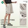 Pantaloncini da uomo Uomo/Donna S Tessuto ispessimento Linee semplici Tasche Casual Street Pantaloni da allenamento per fitness all'aperto Vestibilità ampia