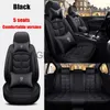 Sièges auto YOTONWAN Housse de siège auto en cuir pour tous les modèles polo golf 7 tiguan touran jetta CC beetle vw CarStyling 5 places x0801