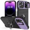 Suporte de anel de suporte, capa de proteção de lente de câmera deslizante para iphone 15 14 13 12 11 pro max xr x xs 8 7 plus se silicone diamante capa