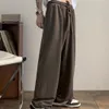 Męskie spodnie Draph Long Man szeroka noga ponadwymiarowa swobodne sporty dresowe męskie kawa vintage Y2K Streetwear Proste spodnie 230731
