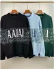 2024 Designer Sweatshirt Mens Jumper Womens Sweater سحب بوصلة طويلة الأكمام المطرزة على القطن القطن القطن الزواج زوج الزوجين Gaoqisheng123