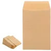 Gift Wrap 100 Pcs Envelope Coin Money Saving Envelopes Small Colored Cash Kraft Paper Tiny Mini