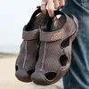 Sandals Couple Beach 8052 Sandal Flip Flops Shoes Non-Slide Male Slippers Men Casual Men's Hollow Out 's