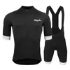 Conjuntos de camisas de ciclismo Raphaful Road Mens Professional Bib Shorts Mountain Bike Ternos Maillot Ciclismo Uniforme 230801