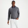 Men's Sweaters Exquisite Knitted Sweater Gray Luxury Coat Autumn And Winter Warm Top Versatile Fashion Pullover Slim Fit