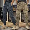 Pantalon homme multi-poches pantalon homme Harem Y2k tactique militaire Cargo pour hommes Techwear extérieur Hip Hop travail pantalons empilés