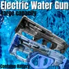 Gun Toys Electric Water Summer Children Toy Outdoor Powerful Fully Automatic High Capacity Playing for Kids Watergun 230731