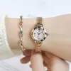 Wristwatches Sdotter Ladies Watch Female Student Small Round Steel Band Trend Temperament Quartz Personality Bracelet Relojes Par