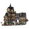 ブロック認定MOC 134085 MEDIEVAL TOWN CENTERMOC MODEL VILLAGE CASTLE TOY SET 4745PCS 230731