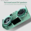 Portable Speakers Wireless Bluetooth 5.0 Speaker Portable Subwoofer 3D Surround Speaker Sound Box TF Card Bluetooth Subwoofer Z230801